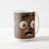 誕生日の贈り物チョコレート愛好家おもしろマグカップ コーヒーマグカップ (正面右)