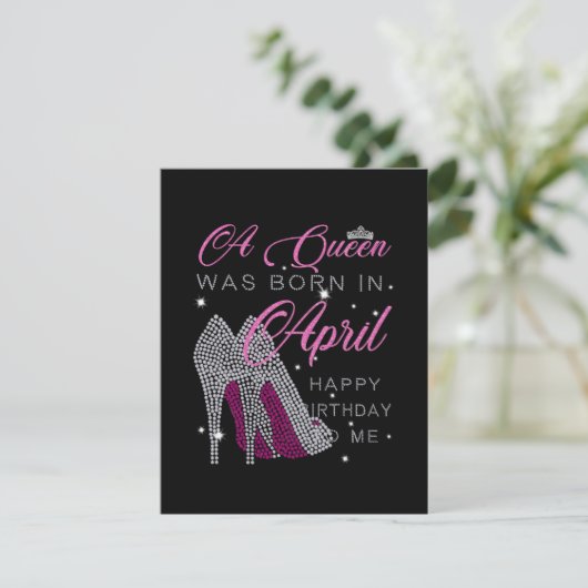 誕生日の贈り物|女王が4月に生まれいた 招待状 (スタンド正面)