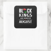 誕生日の贈り物|黒人の王様が入生まれってい威厳があるる スクエアシール (バッグ)