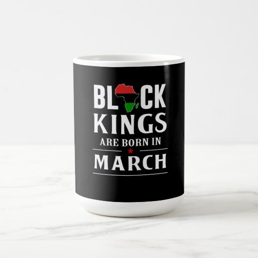 誕生日の贈り物|黒王が3月に生まれ登場 コーヒーマグカップ (中央)