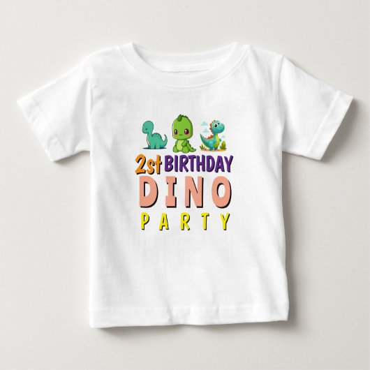 誕生日の赤ちゃん服2 ベビーTシャツ (正面)