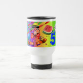 誕生日の非壊れやすいマグ トラベルマグ (中央)