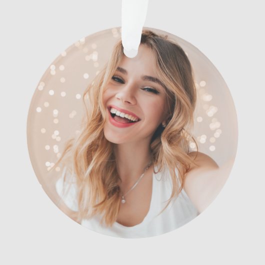 誕生日の顔 オーナメント (正面)