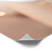 誕生日の顔 パーソナライズされた ポスター (角)