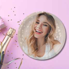 誕生日の顔 ペーパープレート