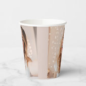 誕生日の顔 紙コップ (左)