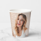 誕生日の顔 紙コップ (正面)