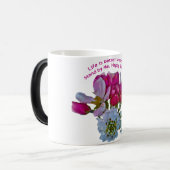 誕生日の願いマグカップ妻またはパートナー モーフィングマグカップ (正面左)