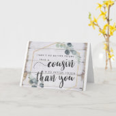 誕生日の願い「いとこさん」最高のと「友人」 カード (黄色い花)