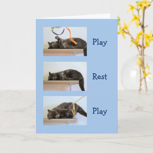 誕生日の願い カード (黄色い花)