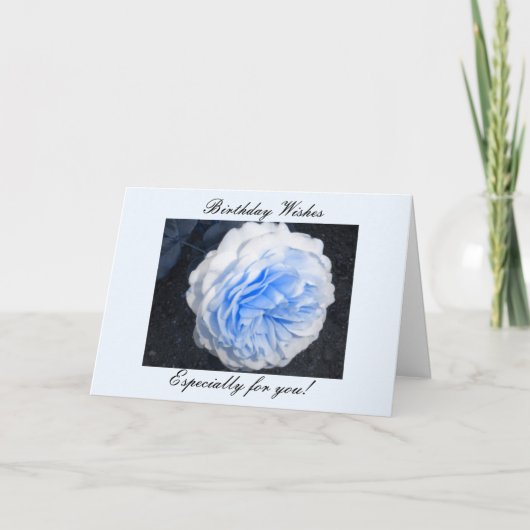 誕生日の願い… カード (正面)