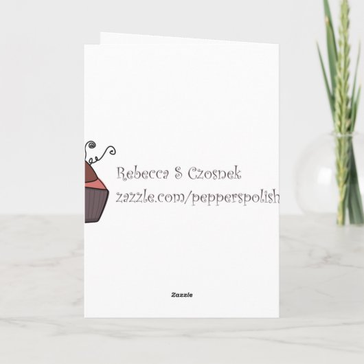 誕生日の願い カード (裏面)