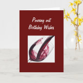 誕生日の願い カード (黄色い花)