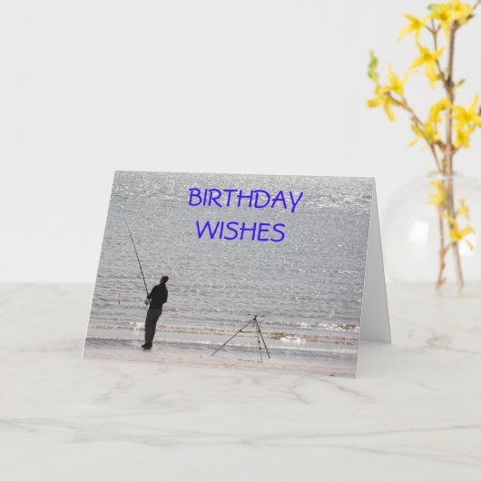 誕生日の願い カード (黄色い花)