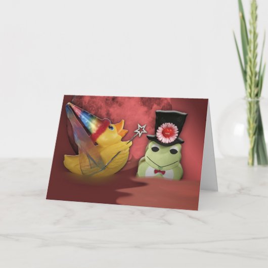 誕生日の願い! カード (正面)