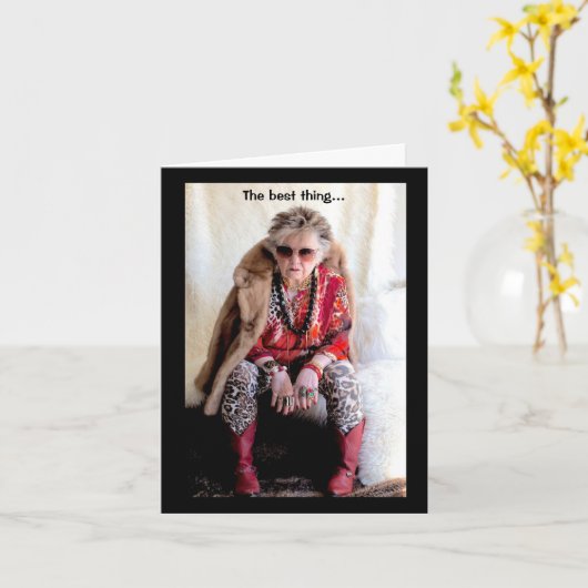 誕生日の願い カード (黄色い花)