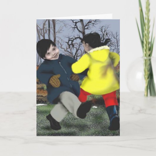 誕生日の願い カード (正面)