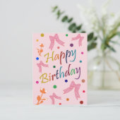 誕生日の願い ポストカード (スタンド正面)