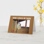 誕生日の願**あそこに** カード (黄色い花)