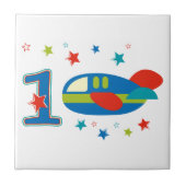 誕生日の飛行機 タイル (正面)