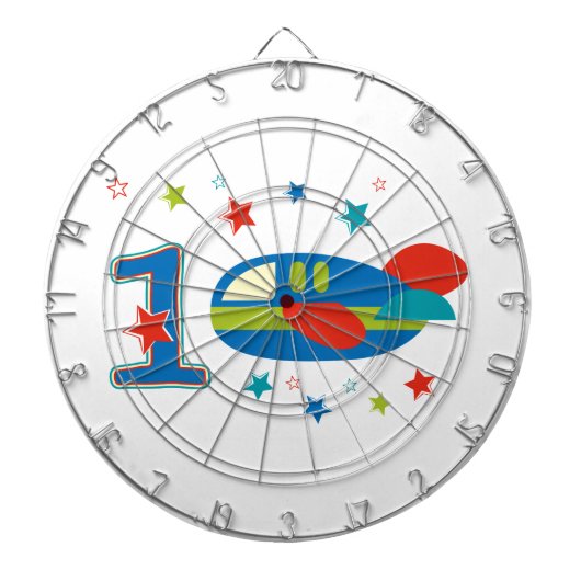 誕生日の飛行機 ダーツボード (正面)