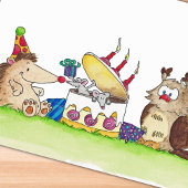 誕生日の驚きのポストカードbyニコールジャネス ポストカード