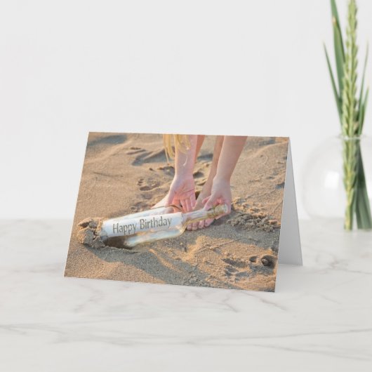 誕生日の驚き カード (正面)