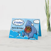 誕生日の鮫 カード (正面)