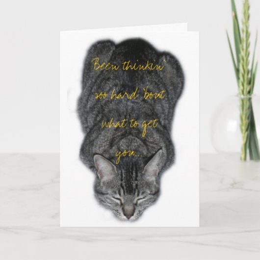 誕生日の黙想 カード (正面)