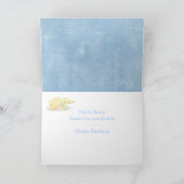 誕生日のBearyの特別な誕生日の白くま カード (内部)