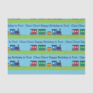 誕生日のChoo Chooの列車 薄葉紙