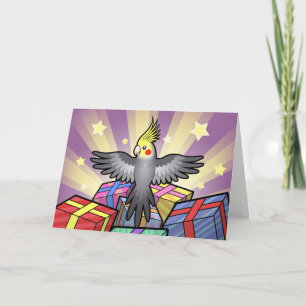 誕生日のCockatiel カード