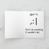 誕生日のemoji カード (内部)