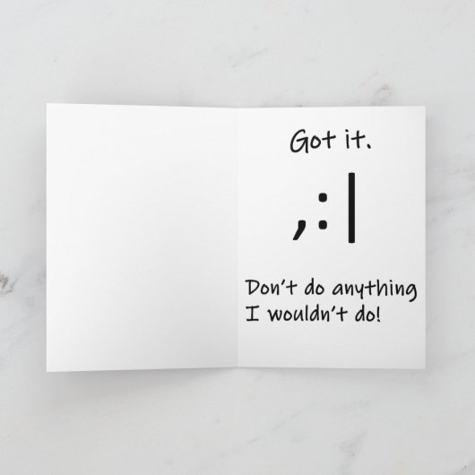 誕生日のemoji カード (内部)