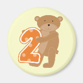 誕生日のTシャツとギフトを2枚目に マグネット (正面)