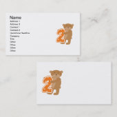 誕生日のTシャツとギフトを2枚目に 名刺 (正面/裏面)