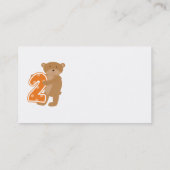 誕生日のTシャツとギフトを2枚目に 名刺 (裏面)