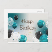 誕生日はがき ポストカード (正面/裏面)