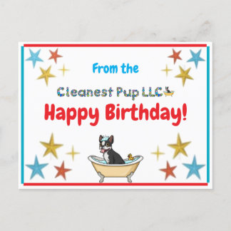 誕生日はがき ポストカード