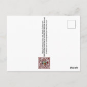 誕生日はがき！ ポストカード (裏面)