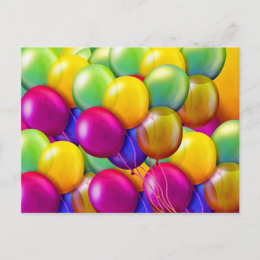 誕生日はがき ポストカード (正面)