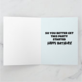 誕生日はこのパーティー開始カードを取得する カード (内部)