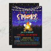 誕生日はより多くのおもしろいを友人と招待状B 招待状 (正面/裏面)