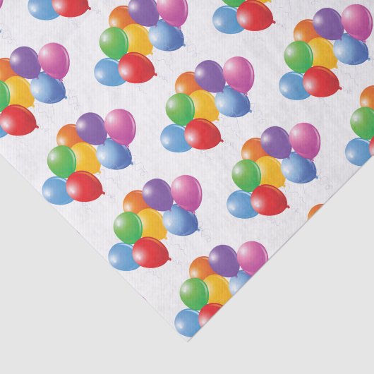 誕生日はティッシュペーパーを風船のようにふくらませます 薄葉紙 (詳細)