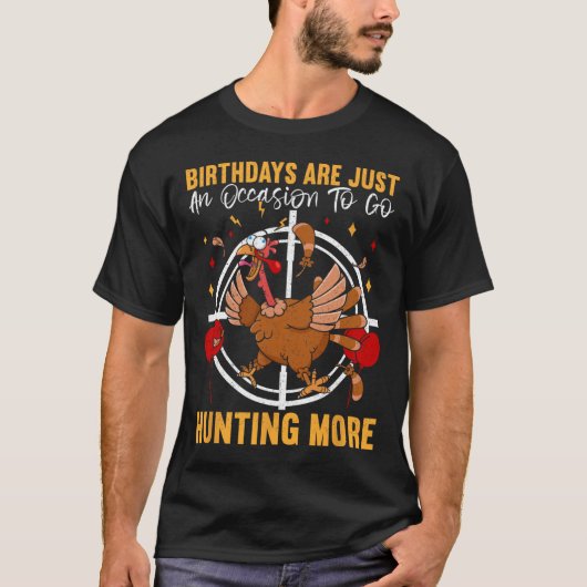 誕生日はトルコ生まれ行くには単なる大事な行事である Tシャツ (正面)