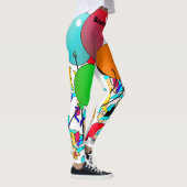 誕生日はハッピーバースデーのレギンスを祝います レギンス (右)