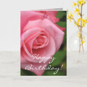 誕生日は上がりました カード (黄色い花)