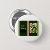 誕生日は上がりました 缶バッジ (正面&裏面)