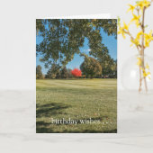 誕生日は友人の一人を願う！ カード (黄色い花)