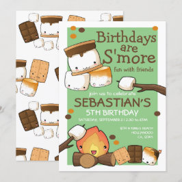 誕生日は友達のmarshmallowとのおもしろいより多い 招待状
